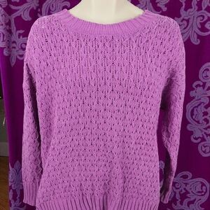 Seven 7 Women's Weaved Knitted Sweater Size Large New With Tags